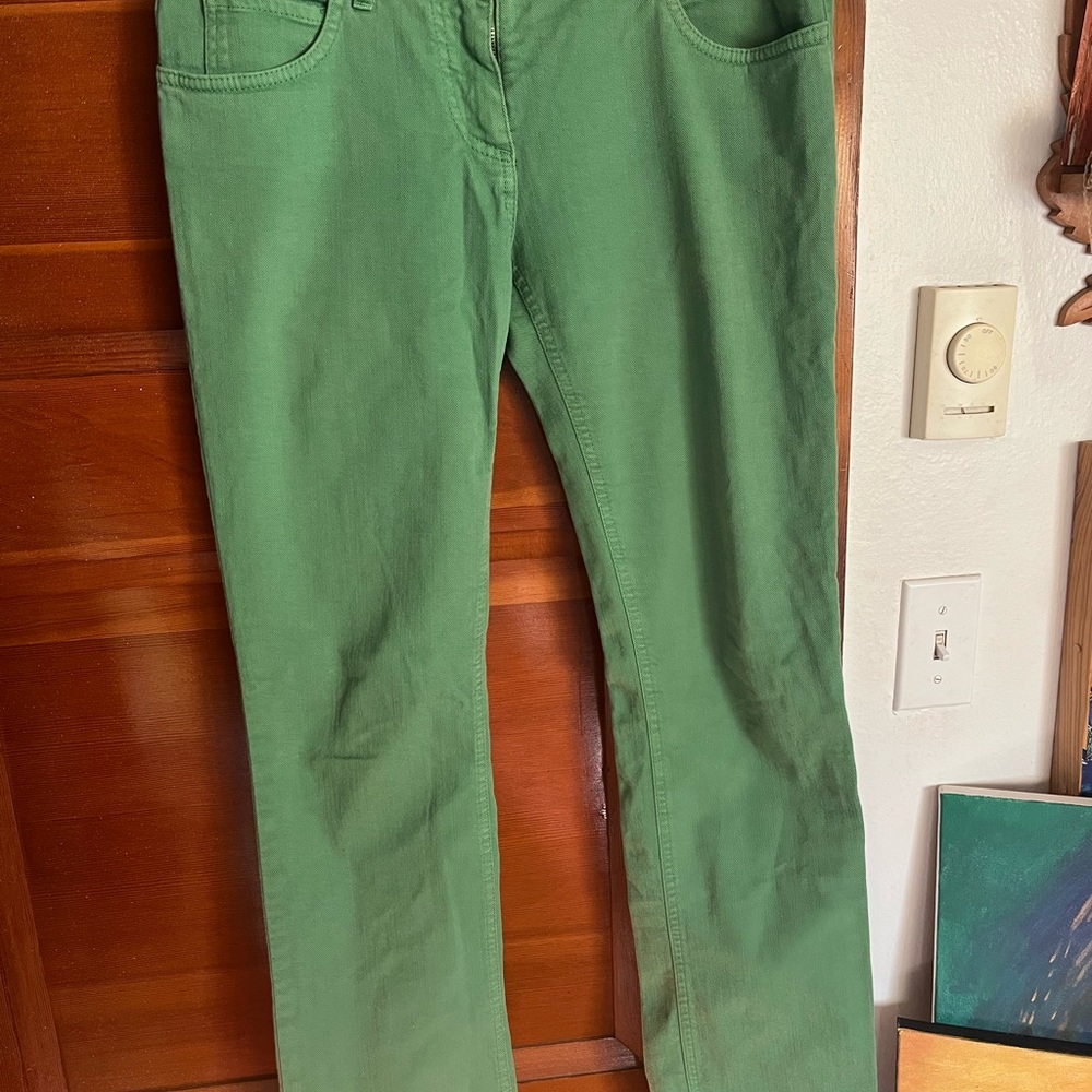 Vintage Etro green slim fit denim size waist 29